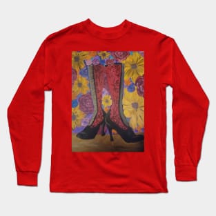 Victorian flower Long Sleeve T-Shirt